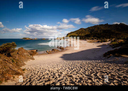 Ocean Beach, Whangarei Heads, North Island, Neuseeland Stockfoto