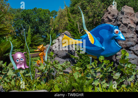 Orlando, Florida. 24. Mai 2019. Die Meere mit Nemo & Friends in Epcot im Walt Disney World Resort Stockfoto
