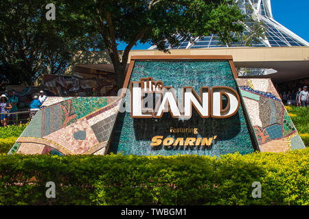 Orlando, Florida. 24. Mai 2019. in Epcot im Walt Disney World Resort Stockfoto
