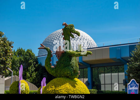 Orlando, Florida. 24. Mai 2019. in Epcot im Walt Disney World Resort Stockfoto