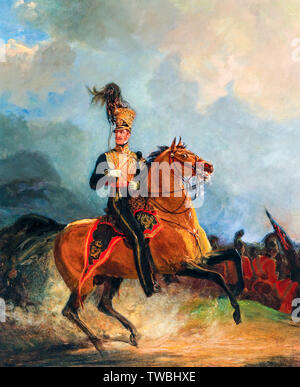 Sir Henry William Paget (1768-1854), 1 Anglesey, 2 Graf von Uxbridge, Equestrian portrait, vor 1853 Stockfoto