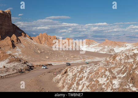 Tal des Mondes, Chile Stockfoto