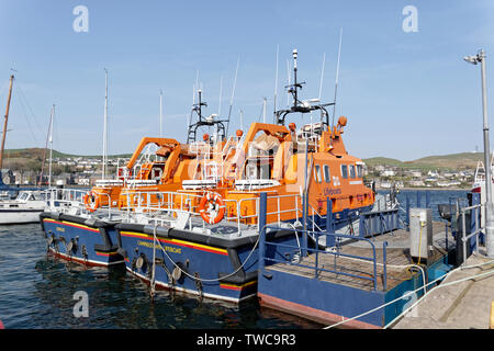 RNLI Rettungsboote Campbeltown Stockfoto