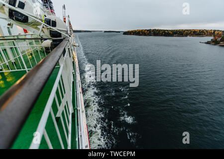 Baltic Sea cruise ship fallen Deck Stockfoto