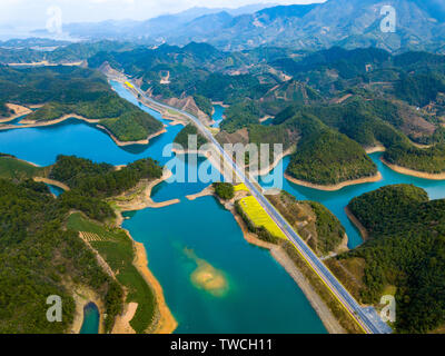 Chun Yang Linie der Qiandao Lake, Hangzhou Stockfoto