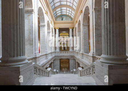 Little Rock, Arkansas - die Arkansas State Capitol Building. Stockfoto