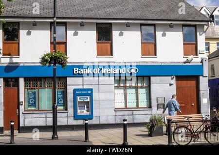 Niederlassung der Bank of Ireland in Swords Co. Dublin, Irland. Stockfoto