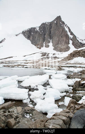 Landschaft, Red Rock Ridge, Antarktis vom 22. Januar 2019 Stockfoto