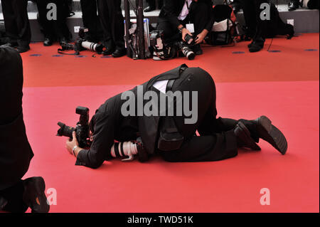 CANNES, Frankreich. Mai 14, 2008: Atmosphäre im Palais des Festivals auf der 61. jährlichen Internationalen Film Festival de Cannes. © 2008 Paul Smith/Featureflash Stockfoto