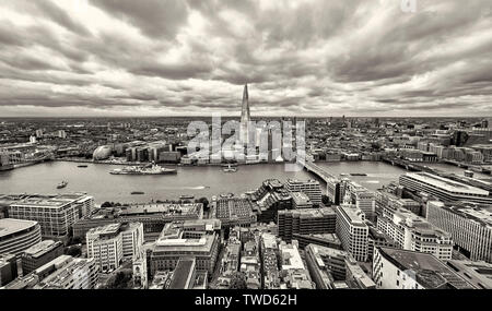 Der Sky Garden bei 20 Fenchurch Street ist eine eindeutige öffentliche Raum, erstreckt sich über drei Etagen und bietet 360 Grad Blick auf London Stockfoto