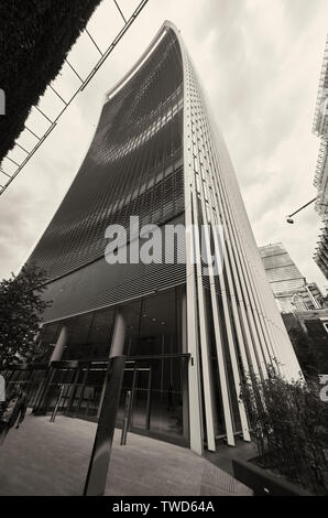 Der Sky Garden bei 20 Fenchurch Street ist eine eindeutige öffentliche Raum, erstreckt sich über drei Etagen und bietet 360 Grad Blick auf London Stockfoto