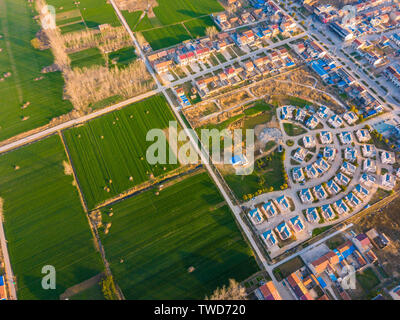 In Hongze District, Ningbo City, Provinz Jiangsu fotografiert. Stockfoto