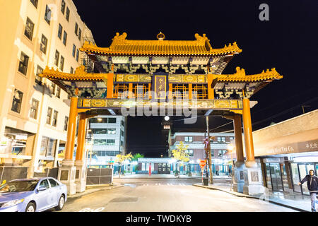 China traditionelle Architektur in Seattle. Stockfoto