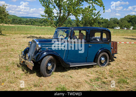 Historische Auto, Wolseley, Modell 12/48, Veldenz, mittleren Mosel, Rheinland-Pfalz, Deutschland Stockfoto