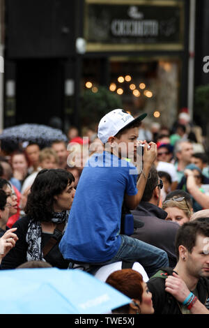 Stolz in London Parade 2014 in London, England Stockfoto