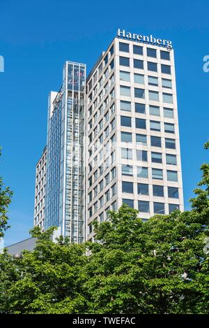 Harenberg City Center, Verlag, Office Tower, Dortmund, Nordrhein-Westfalen, Deutschland Stockfoto