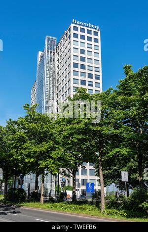 Harenberg City Center, Verlag, Office Tower, Dortmund, Nordrhein-Westfalen, Deutschland Stockfoto