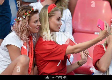 Bologna, Italien. Juni, 2019 19. Offical Ball der Euro unter 21 Meisterschaft während der UEFA EURO 2019 U-21 Championship Match zwischen Italien U-21 und U-21 in Polen Stadio Renato Dall'Ara, Bologna, Italien am 19. Juni 2019. Foto von Giuseppe Maffia. Credit: UK Sport Pics Ltd/Alamy leben Nachrichten Stockfoto