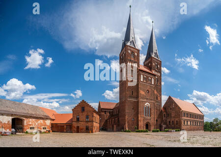 Kloster Jerichow in Sachsen-Anhalt Stockfoto