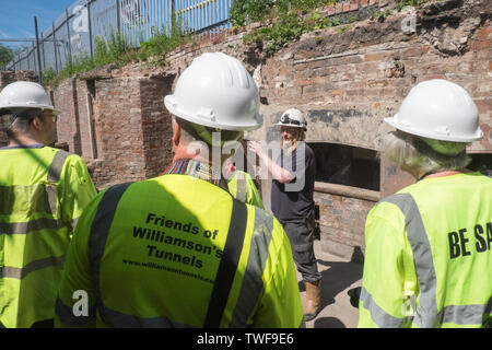 Williamson, Williamsons, Tunnel, Tunnel, U-Bahn, Torheit, Liverpool, Stadt, Norden, Norden, Merseyside, England, Englisch, GB, Großbritannien, England, UK, Europa, Stockfoto