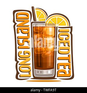 Vektor logo für Long Island Iced Tea Stock Vektor
