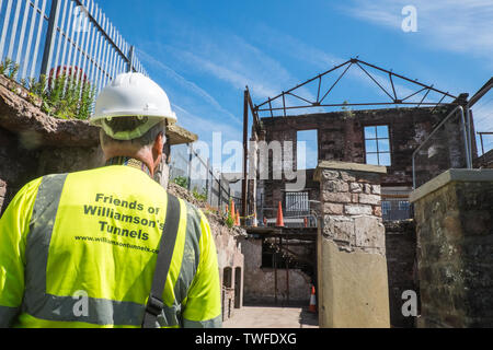 Williamson, Williamsons, Tunnel, Tunnel, U-Bahn, Torheit, Liverpool, Stadt, Norden, Norden, Merseyside, England, Englisch, GB, Großbritannien, England, UK, Europa, Stockfoto