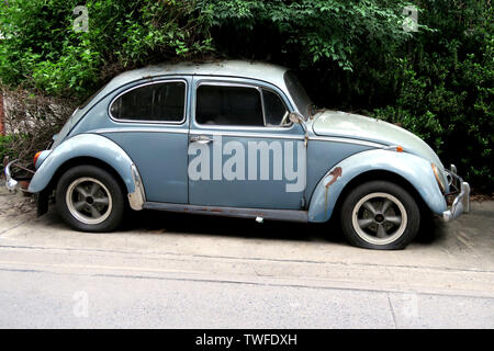 Verlassen Volkswagen Käfer, Ari, Bangkok, Thailand Stockfoto