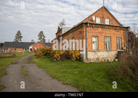 Boarding House für ältere Menschen tagsüber Ansicht von außen Stockfoto