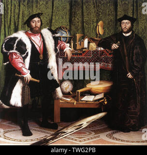 Hans Holbein der Jüngere - Botschafter 1533 Stockfoto