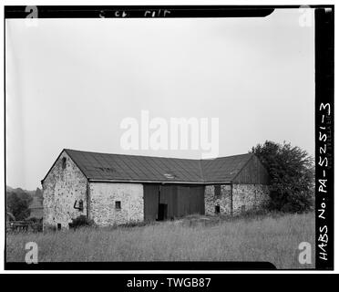 Hintere Höhe - Scheune, State Route 23, Whitpain Township, Center Square, Montgomery County, PA Stockfoto