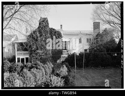 Hintere Höhe - Alte Deery Inn, alte Route 4 und Route 11 West, Blountville, Sullivan County, TN Stockfoto