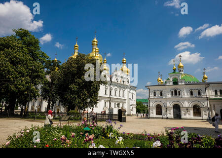 Pechersk Lavra (Höhlen Kloster), Kiew, Ukraine. Stockfoto