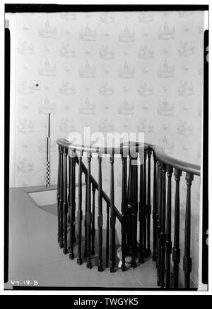 - Lösegeld Haus (Treppen), South Street, Castleton, Rutland County, VT; Dake, Thomas Reynolds; Granger, noadja; Smith, Arthur H, Historiker; Congdon, Herbert W, Fotograf Stockfoto