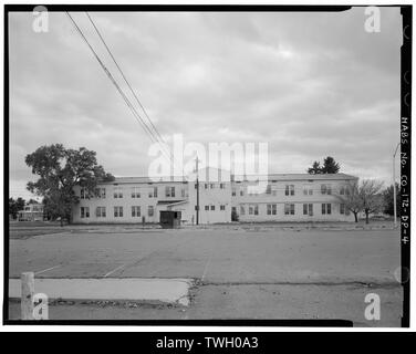 Hinten (Nordseite) - fitzsimons General Hospital, Tuberkulösen Ward, Osten Bushnell Avenue, Nordseite, 225 Meter östlich von Süden Seite Straße, Aurora, Adams County, CO Stockfoto