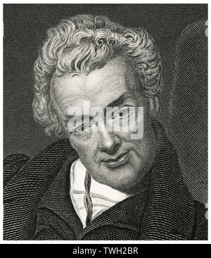 William Wilberforce (1759-1823), englischer Politiker und Führer der Bewegung des Sklavenhandels, Kopf und Schultern Portrait, Stahlstich, Porträtgalerie bedeutender Männer und Frauen in Europa und Amerika durch Evert A. Duyckinck, von Henry J. Johnson, Johnson, Wilson & Company, New York, 1873 veröffentlicht zu stoppen Stockfoto