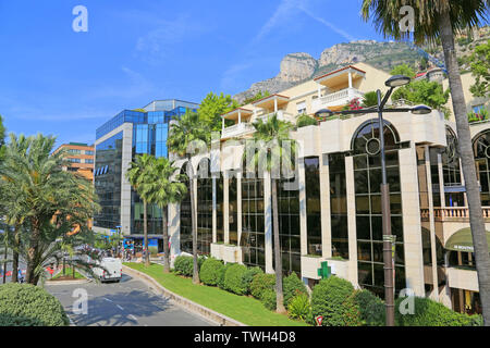 Fontvieille, Monaco - 13. Juni, 2014: der Naval Museum von Monaco Stockfoto