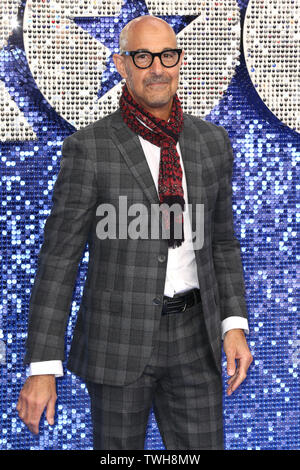 Die UK-Premiere von "Rocketman" im Odeon Luxe - Ankunft mit: Stanley Tucci, Wo: London, Vereinigtes Königreich, wenn: 20. Mai 2019 Credit: Mario Mitsis/WENN.com Stockfoto