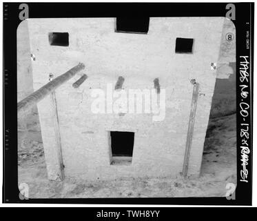 Zimmer 21 - Balkon Haus, Cortez, Montezuma County, CO Stockfoto
