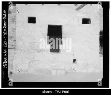 Zimmer 21A - Balkon Haus, Cortez, Montezuma County, CO Stockfoto