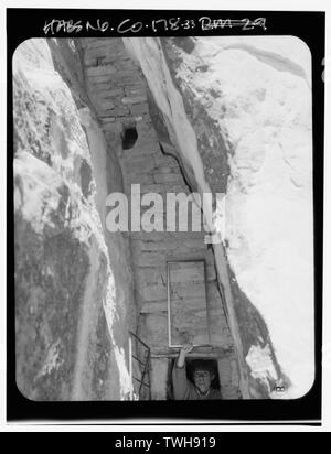 Zimmer 29 - Balkon Haus, Cortez, Montezuma County, CO Stockfoto