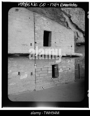 Zimmer 7-6 - Balkon Haus, Cortez, Montezuma County, CO Stockfoto
