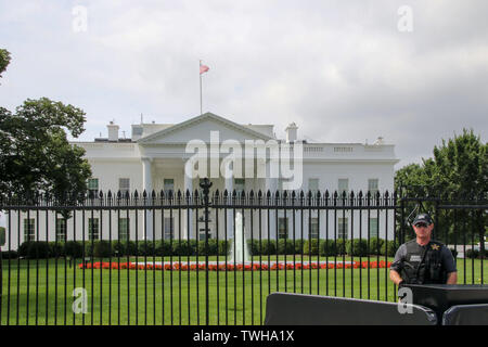 Weißes Haus, Washington DC Stockfoto