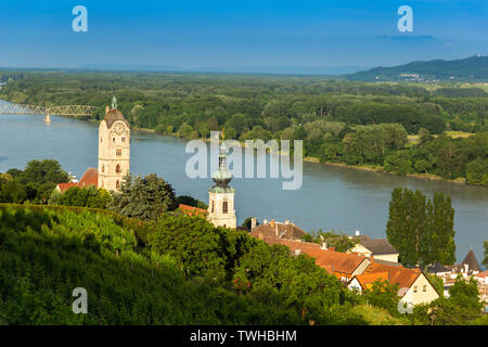 Krems an der Donau im Bundesland Niederösterreich, Wachau, Österreich Stockfoto