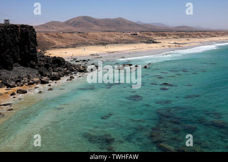 Playa Del Aljibe de La Cueva, Fuerteventura Stockfoto