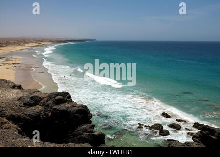 Playa Del Aljibe de La Cueva, Fuerteventura Stockfoto