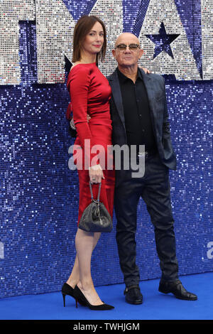 Rocketman UK Premiere - Ankunft mit: Heather Lynn Hodgins Kidd, Bernie Taupin Wo: London, Großbritannien Wann: 20. Mai 2019 Credit: Lia Toby/WENN.com Stockfoto