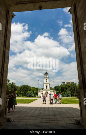 Kathedrale der Geburt, Chisinau, Moldawien. Stockfoto