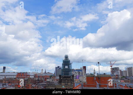 Leeds Rathaus renoviert Stockfoto