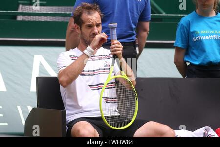 Dulmen, Deutschland. Juni, 2019 20. Männer ATP-Turnier, Richard Gasquet, FRA | Verwendung der weltweiten Kredit: dpa/Alamy leben Nachrichten Stockfoto