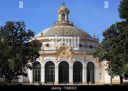 Spanien, Andalusien, Sevilla; Teatro Lope de Vega, Theater, Stockfoto